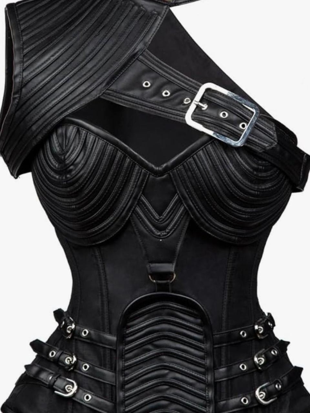 Black Strapped Corset